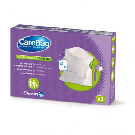 Kit de voyage jetable CareBag