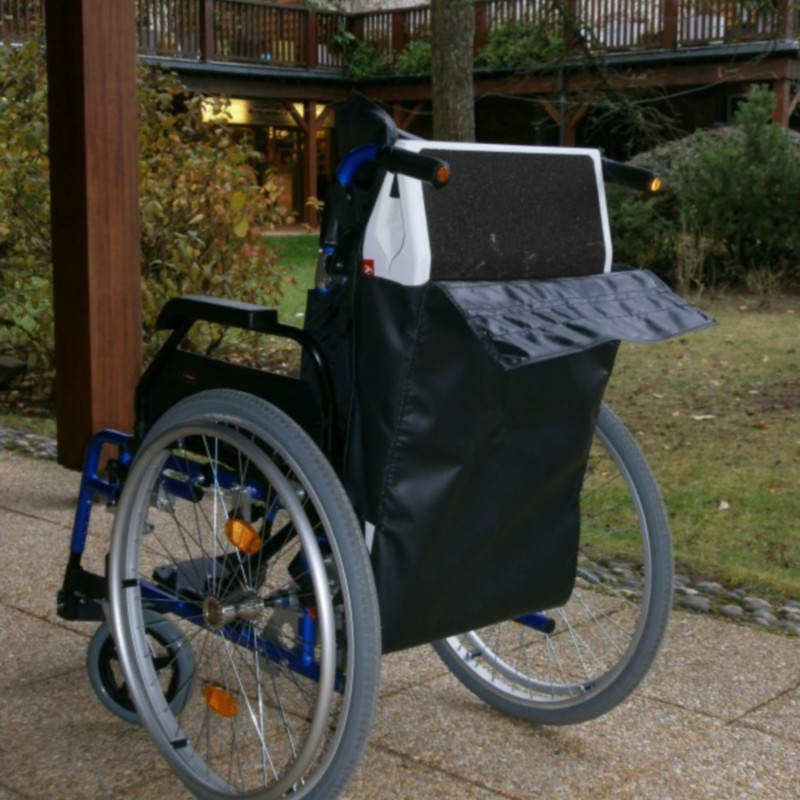 Sac de rangement pour dossier de fauteuil roulant Accessoire de