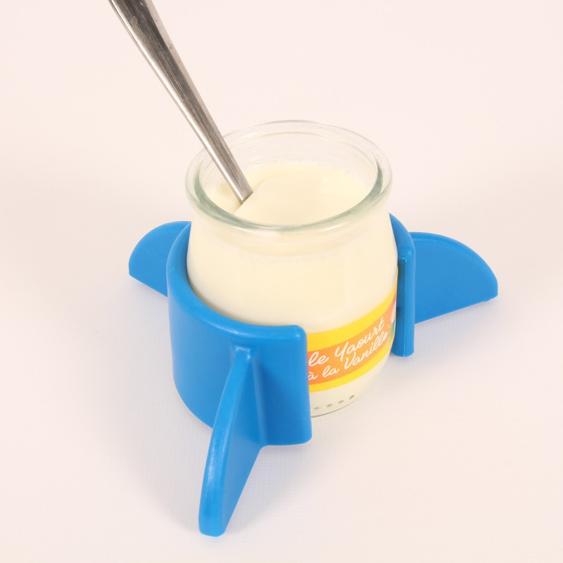 Support antidérapant yaourts - Aide technique repas - Tous Ergo
