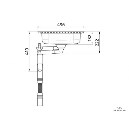 Evier PMR Granberg ES30