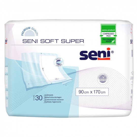 Alèse SENI Soft Super 170 x 90 cm - Protections adultes - Tous Ergo