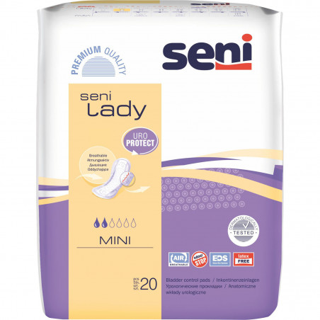 Protection anatomique féminine SENI LADY Mini