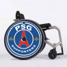 Flasque fauteuil roulant PSG supporter