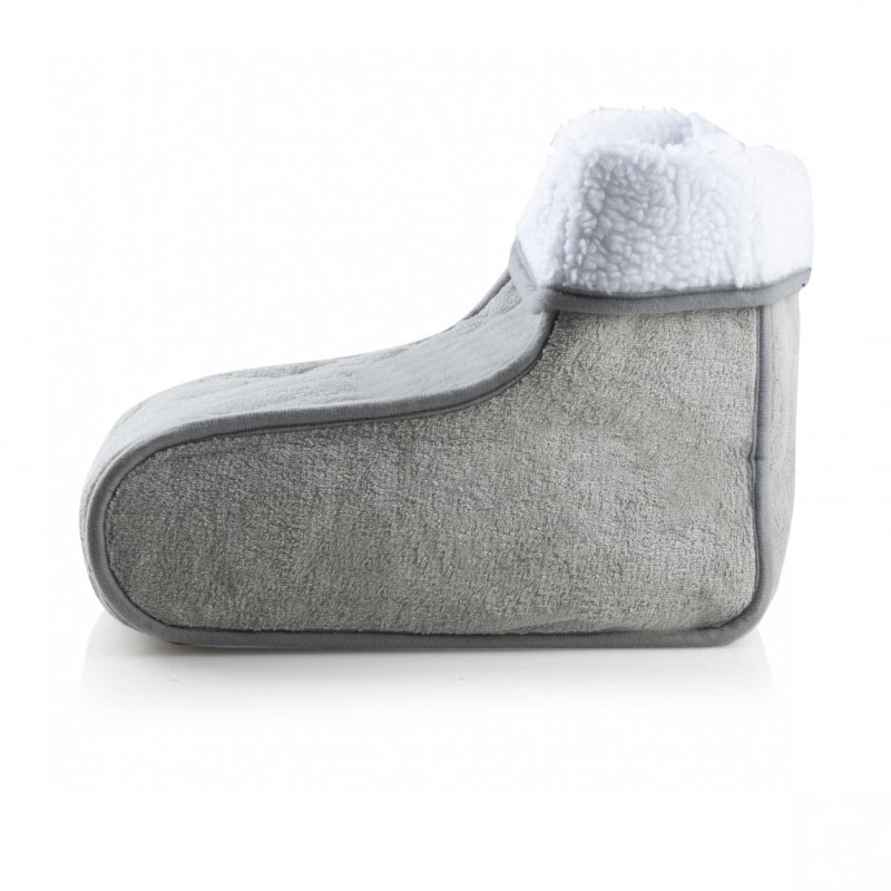 Chaufferette GENERIQUE Coussin chauffant électrique usb pieds chaussons  chauds hiver main / chauffe-pieds lavable - gris