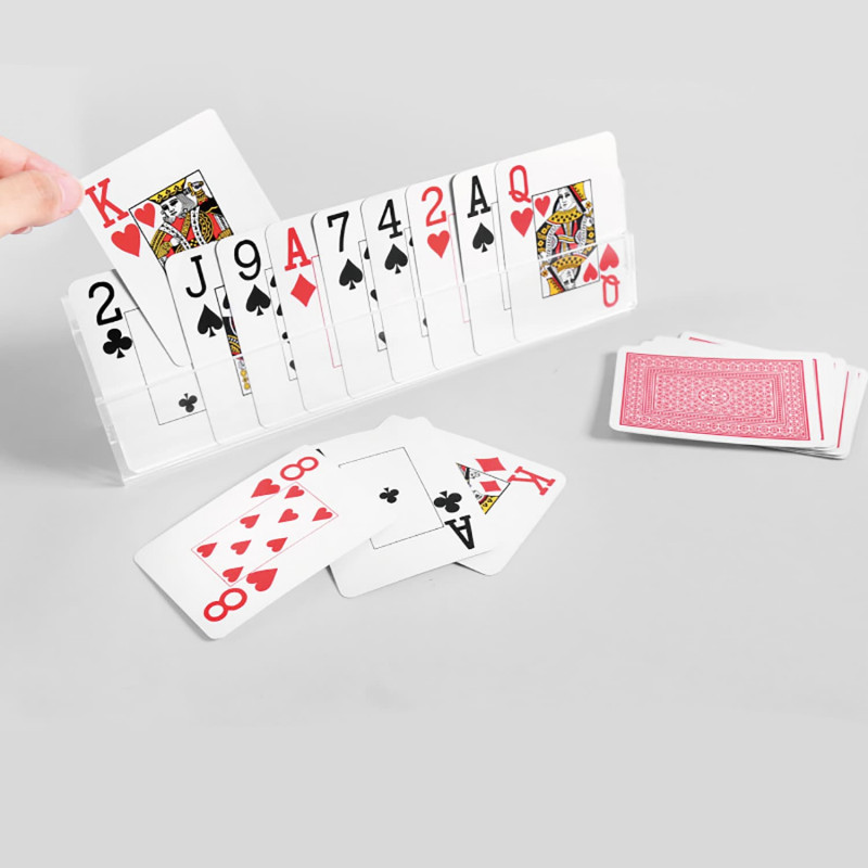 Jeux de 54 cartes Rami Géant - Jeux pour malvoyants - Tous Ergo