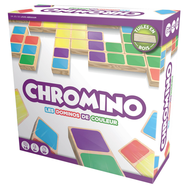 Chromino - Jeu de Domino colorés - Tous Ergo