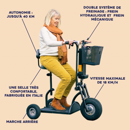 Scooter électrique adulte - Tous les modèles - Scoot-Elec