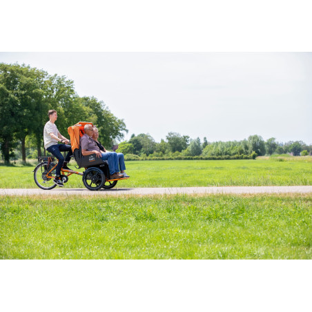 Vélo cargo Chat Van Raam (à assistance électrique)