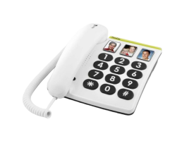 Téléphone seniors amplifié à grosses touches - Geemarc Photophone 100